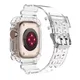 Bracelet transparent souple et étui pour Apple Watch bracelet iWatch 9 8 7 6 SE 5 3 2