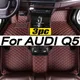 Tapis de sol de voiture personnalisé pour Audi Q5 tapis de voiture automatique tapis de couverture