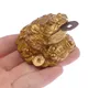 Feng Shui – porte-bonheur en forme de crapaud doré chinois objet de décoration pour la maison et le