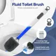 Pulvérisateur d'eau Brosse de toilette en silicone 40 cm Longue poignée Rechargeable Brosse en