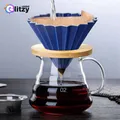 Goutteur de tasse à filtre à café hydraulique verser sur Origami filtre tasse cafetière pour 1-2