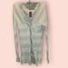 Free People Sweaters | Free People Rockin Rugby Cream Gray Striped Button Front Cardigan Top Size M | Color: Cream/Gray | Size: M