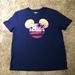Disney Shirts | Disney Family Fun Mickey Mouse Hawaii Shirt Size Xl Hh | Color: Blue/Pink | Size: Xl