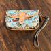 Dooney & Bourke Bags | Dooney & Bourke Walt Disney World Disneyland Wristlet Purse Mickey Mouse Euc | Color: Blue/Tan | Size: Os