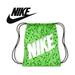 Nike Bags | Nike Heritage Drawstring Gym Swimming Bag Sack Pack | Color: Green/Tan/White | Size: Os