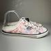 Converse Shoes | Converse Womens 10 Dainty Mules Shoes Canvas Pink Washed Florals Slip On New | Color: Pink/White | Size: 10