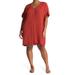 Madewell Dresses | Madewell Novel Shift Dress Size 2x | Color: Orange | Size: 2x