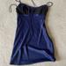 Urban Outfitters Dresses | Blue And Black Corset Dress From Urban Outfitters! | Color: Black/Blue | Size: S