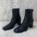 Zara Shoes | -Zara Heeled Booties- | Color: Black | Size: 8