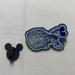 Disney Other | Disney Pin Dvc Mickey Pulling Luggage | Color: Blue/White | Size: Os