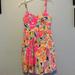 Lilly Pulitzer Dresses | Lilly Pulitzer Christine Sundress Besame Mucho | Color: Green/Pink | Size: 8