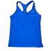 Nike Tops | Nike Dri-Fit Blue Active High Support Running Active Racer Back Tank Top Sz L | Color: Blue | Size: L