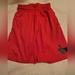 Nike Bottoms | Nike Boys Red & Black Basketball Athletic Shorts Youth Size M Medium | Color: Red | Size: Mb