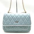 Kate Spade Bags | Kate Spade Colorblock Carey Quilted Leather Flap Shoulder Bag Wild Sage | Color: Blue | Size: Os