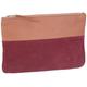 PIECES NARELLA Leather Clutch 17036899, Damen Clutches, Pink (Light Fuchsia), 24x16x1 cm (B x H x T)