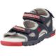 LICO Bobby V 470023, Jungen Sandalen/Outdoor-Sandalen, blau, (marine-grau-rot), EU 29