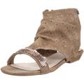 Buffalo Girl 219382R ZQ YB9004 Taupe 42 111334, Damen, Sandalen/Fashion-Sandalen, Grau (Taupe 42), EU 40