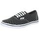 Vans Authentic Lo Pro VQES6B5, Unisex - Erwachsene Klassische Sneakers, Schwarz ((Polka Dot) Black/True White), EU 41 (US 8.5)