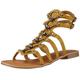 Buffalo 309-7058 sauvage leather, Damen Sandalen/Fashion-Sandalen, gelb, (yellow ), EU 38