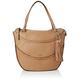 Guess Damen Solene Large Satchel handtaschen, Braun (Camel)