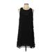 BCBGeneration Casual Dress - Shift: Black Dresses - Women's Size Large