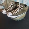 Converse Shoes | Converse Chuck Taylor's High Tops Olive Hemp Edition Mens Size 12 | Color: Green/White | Size: 12