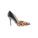 Kate Spade New York Heels: D'Orsay Stiletto Cocktail Party Black Leopard Print Shoes - Women's Size 9 - Pointed Toe