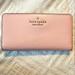 Kate Spade Bags | Kate Spade Leather Wallet In Chalk Pink Nwot | Color: Pink | Size: 6.5 Inches By 3.5 Inches