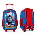 MF Handbag Children's Character Trolley Suitcase Cabin Bag Hand Luggage Wheels Suitcase Disney Toy Story Frozen Spider-Man Trolley Holiday (Thomas)