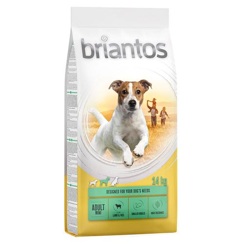 Briantos Adult Mini Lamm & Reis Sparpaket: 2 x 14 kg