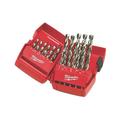 THUNDERWEB 4932352376 STRAIGHT SHANK HSS-G DRILL BIT SET, Suitable Drilling Applications Metal, 25 in Pack