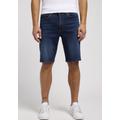 Jeansshorts LEE "XM 5 POCKET" Gr. 34, N-Gr, blau (dusk) Herren Jeans Shorts