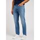 Straight-Jeans LEE "Brooklyn" Gr. 33, Länge 32, blau (williamsburg) Herren Jeans Straight Fit