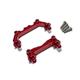 RWLZLB Metal Upgrade Spare Part for Hyper Go H14BM MJX 14210 14209 1/14 Brushless RC Cars, Steering Cup Swing Arm Set Shock Tower Bracket Body Pillars (Red,Body Pillars)