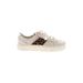Ugg Australia Sneakers: Ivory Leopard Print Shoes - Women's Size 7 - Round Toe