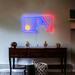 Baseball Led Neon Light Wall Decor Art - Multicolor