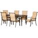 Hammond Brighton 7-Piece Outdoor Dining Set with Cast-Top Table