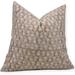 Duck Canvas Farmhouse Block print pillow Cover- Tulsi Buti