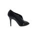 Nine West Heels: Black Solid Shoes - Women's Size 10 - Round Toe