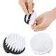 Brosse à ongles à tête ronde pour manucure et pédicure outil de soins des doigts dissolvant de