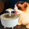 fontaine à eau pour chats Fontaine à Eau Transparente pour Chat Filtre existent Abreuvoir