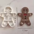 3/1 pz natale Gingerbread Cookie Cutter pan di zenzero uomo teschio caramelle biscotti stampo da