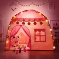 Tenda per bambini rosa blu casa da gioco per bambini casa giocattolo per interni all'aperto casa da