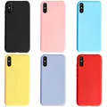Custodia per Xiaomi Redmi 9A Custodia Redmi 9A Custodia morbida opaca in silicone Cover posteriore Custodie per Xiaomi Redmi 9 A 9A Redmi9A 6.53"