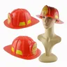 Costume da pompiere adulto caschi rigidi casco da pompiere cappello da pompiere pompiere accessori