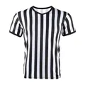 Basketball Referee Uniform T-shirt Stripe Volleyball Referee Uniform R Deformation Resistance