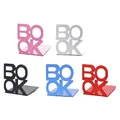 Metal Bookend Decorative Book Stopper Book Binder & Dividers Book Ends Bookends Heavy Duty Book End