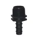 Wxrwxy 3/4 Threaded Connector Barbed Joint Plastic Connector 16mm Plastic Hose Barb Garden Hose