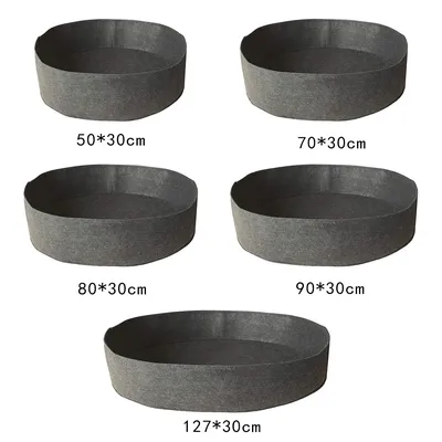 Raised Plant Bed Garden Flower Planter Elevated Breathable Felt Fabric Home Balcony Garden Vegetable