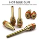 Pure Copper Hot Melt Glue Gun Nozzle 2.0x70mm 3.0x50mm 2.0x50mm Long Short Small-bore Large Diameter